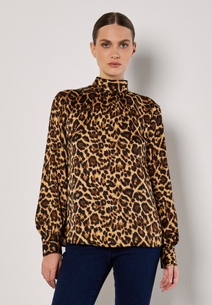 LEOPARD PRINT - Bluse - brown