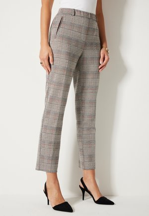 Damart MILANO - Broek - marron prince de galles