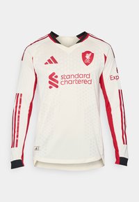 adidas Performance LIVERPOOL FC 25/26 LONG SLEEVE AWAY AUTHENTIC JERSEY - Article de supporter d'équipe de club - white