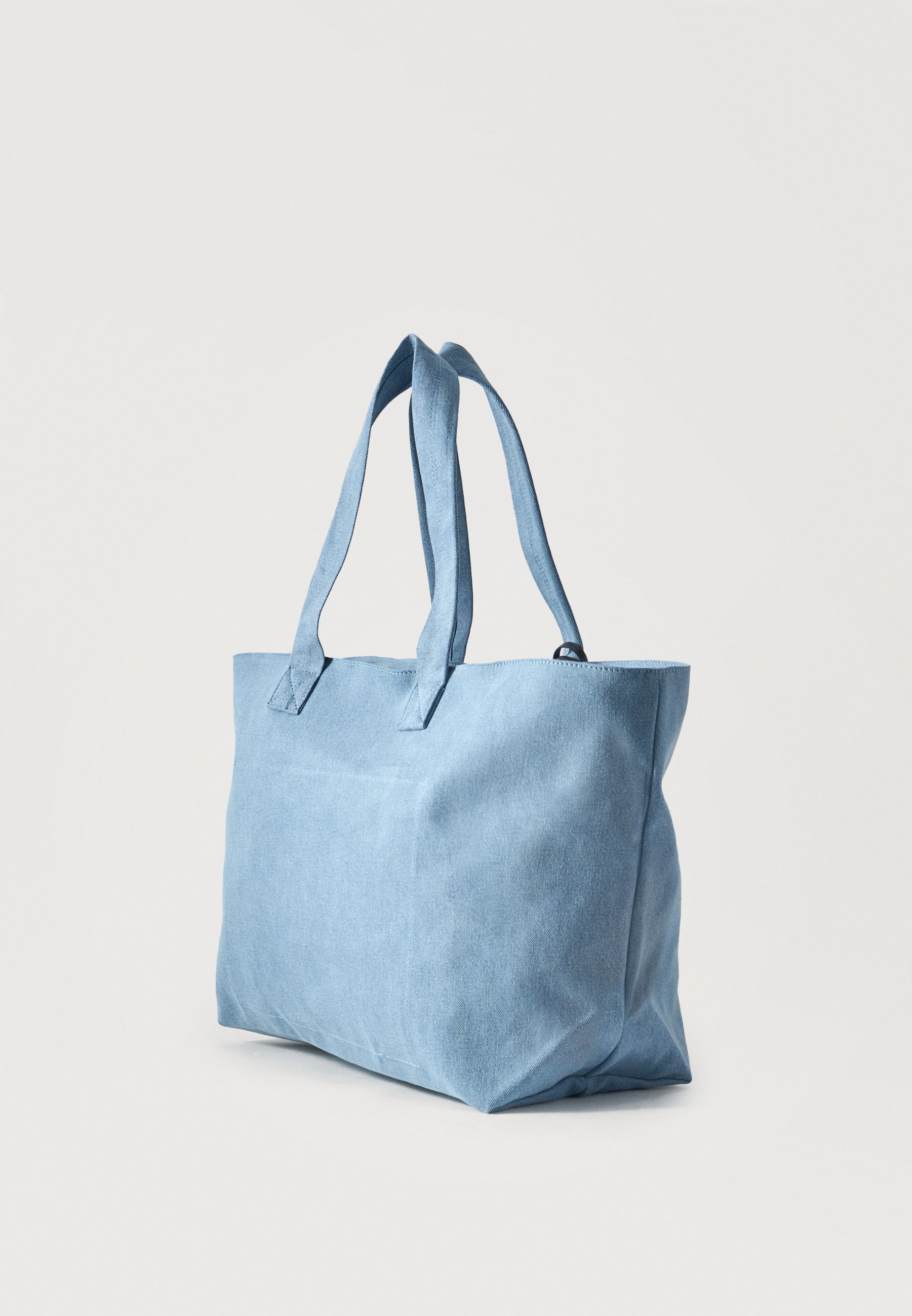 Lacoste UNISEX - Tote bag - light blue/light-blue denim - Zalando