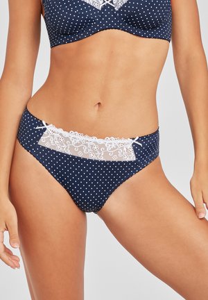 Briefs - marine-weiß