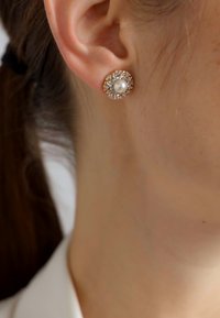 Marchesa BUTTON - Örhänge - gold-coloured/blush