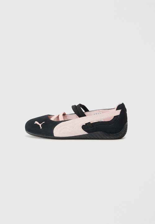 Puma SPEEDCAT BALLET - Balerini cu barete - black/mauve mist