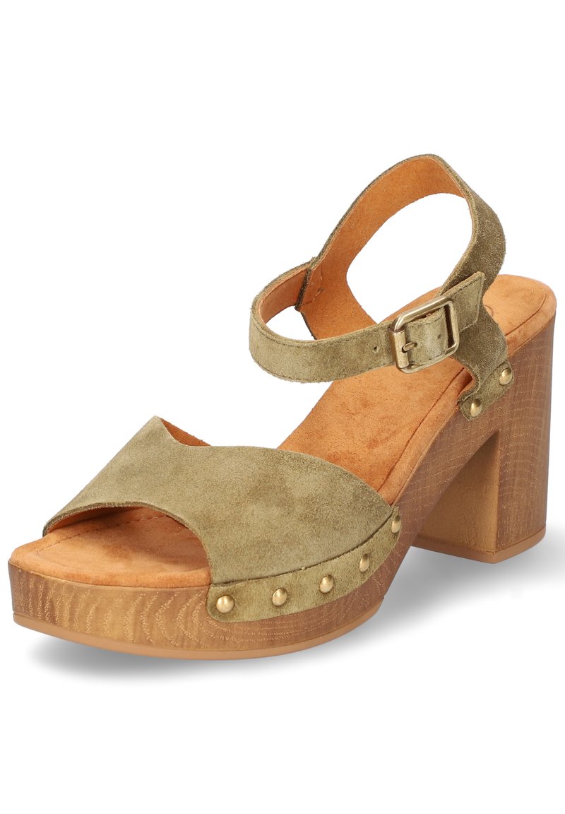 Damen Pumps | Unisa TACOHigh Heel Sandalettegrün/grün - TQ38324 Damen Pumps | Unisa TACOHigh Heel Sandalettegrün/grün - TQ38324