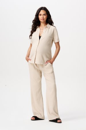 CASUAL HOSE DES - Trousers - light sand