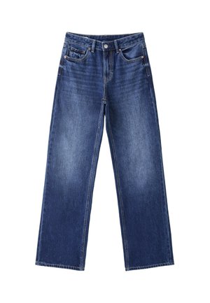 Stradivarius, D92 WIDE-LEG STRAIGHT JEANS - Wide Leg - light-blue denim