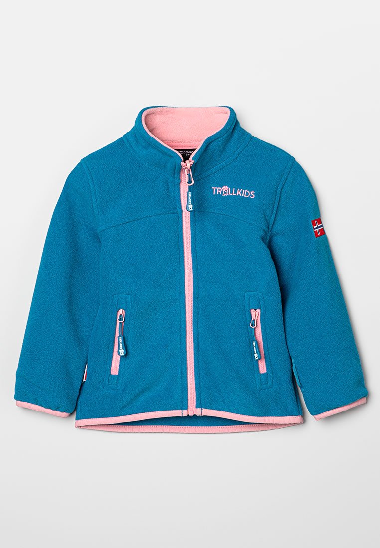 Trollkids Fleecejas blauw Trollkids Fleecejas blauw