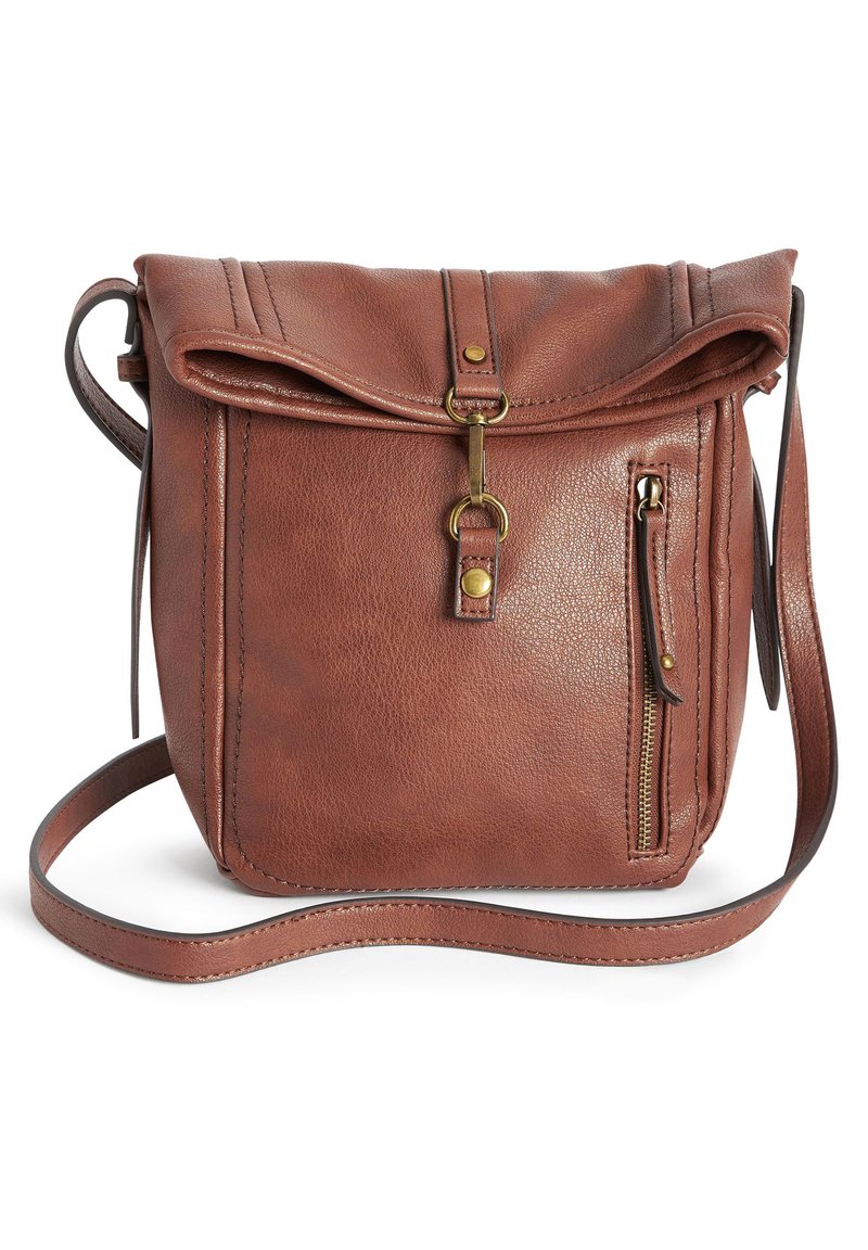 Next UTILITY STYLE MESSENGER Across body bag tan brown/brown Zalando