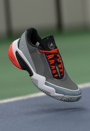 ASMC BARRICADE - Zapatillas de tenis para todas las superficies - footwear white/charcoal/collegiate orange
