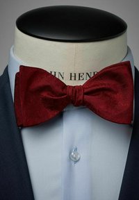 John Henric FORMAL SELF-TIED - Fluga - burgundy