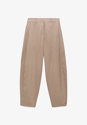 ADOLFO DOMINGUEZ, WIDE - Pantalon classique - sand