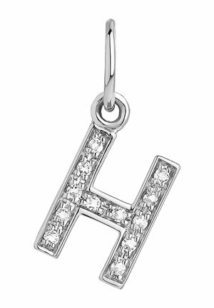 INICIAL H - Adorno - white