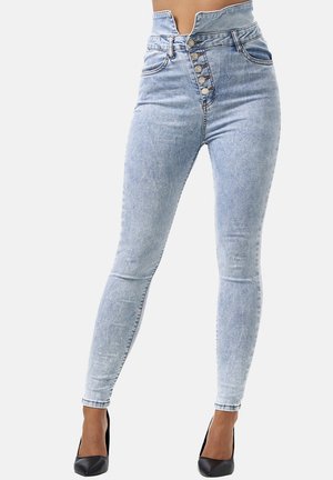 STRETCH - Jeans Skinny - blau