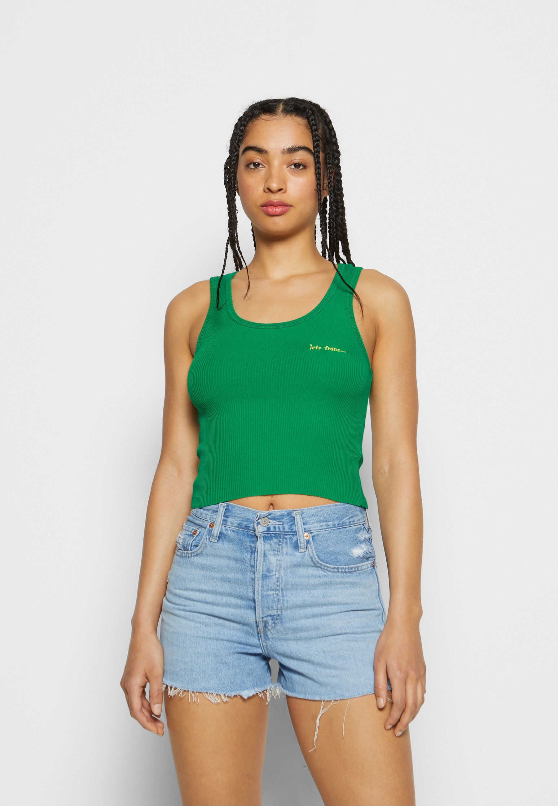 iets frans Top - jolly green/green 