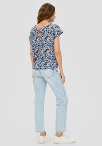 s.Oliver MIT V-AUSSCHNITT - Blouse - navy