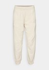 FRENCH TERRY LOGOPANTS - Calças de pijama - sandshell