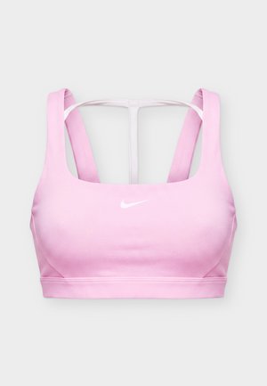 Nike Performance, STRAPPY BRA - Αθλητικό σουτιέν ελαφριάς στήριξης - pink rise/white
