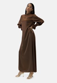 Elara ABAYA - Vestito lungo - brown