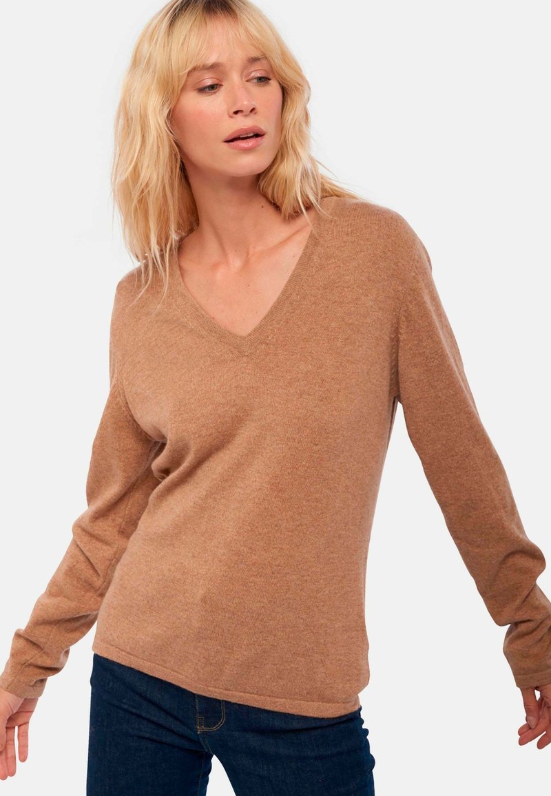 Mahogany EMMA - Pullover - camel chine