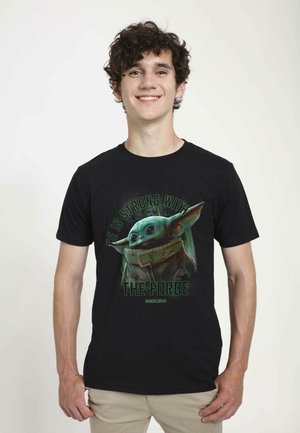 STAR WARS: THE MANDALORIAN MANDOMON EPI7 REACH OUT UNISEX - T-shirt z nadrukiem