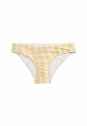 REGULAR FIT - Bikinibroekje - yellow gingham