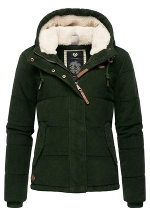 Ragwear NUGGIE MELANGE - Winterjacke - dark green/dunkelgrün