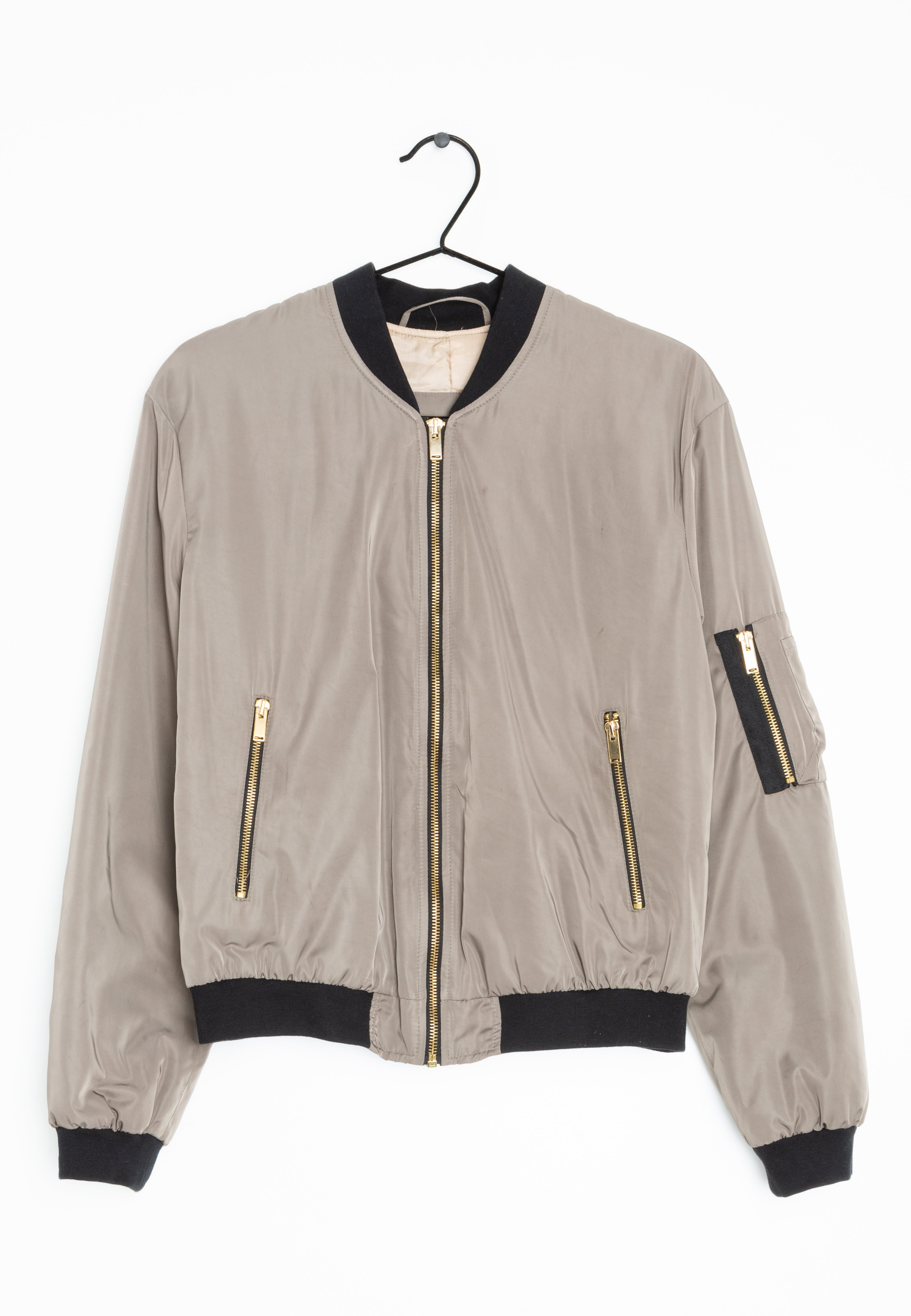 Zara Bomber Jacket - green - (Pre-owned 
