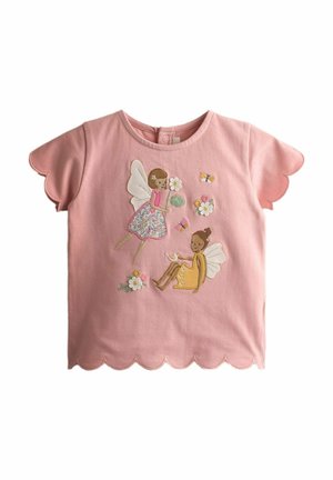 REGULAR FIT - FAIRY APPLIQUÉ - T-shirt med print - light pink
