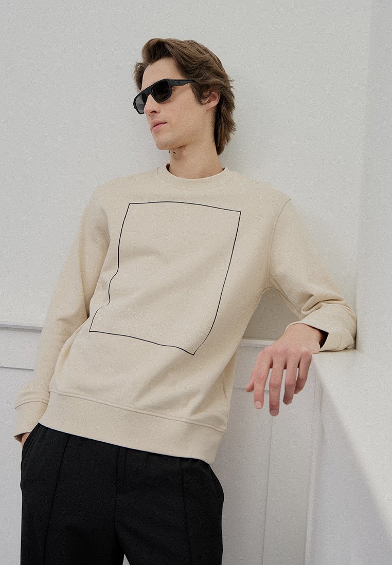 Armani Exchange Sweater crème Armani Exchange Sweater crème