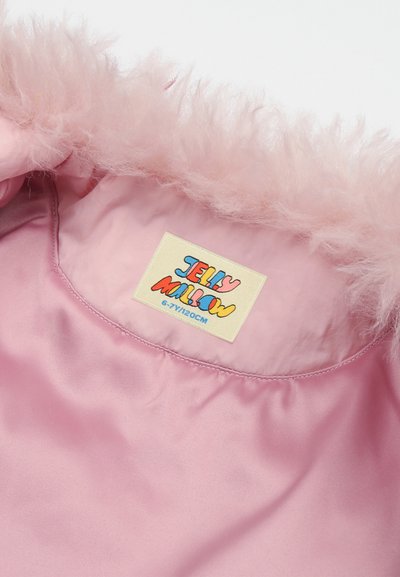 JELLY MALLOW LONG COAT - Bunda z nepravej kože - pink