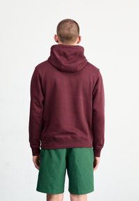 Nike Sportswear SPORTSWEAR CLUB FLEECE - Sweatshirt - burgundy crush/white