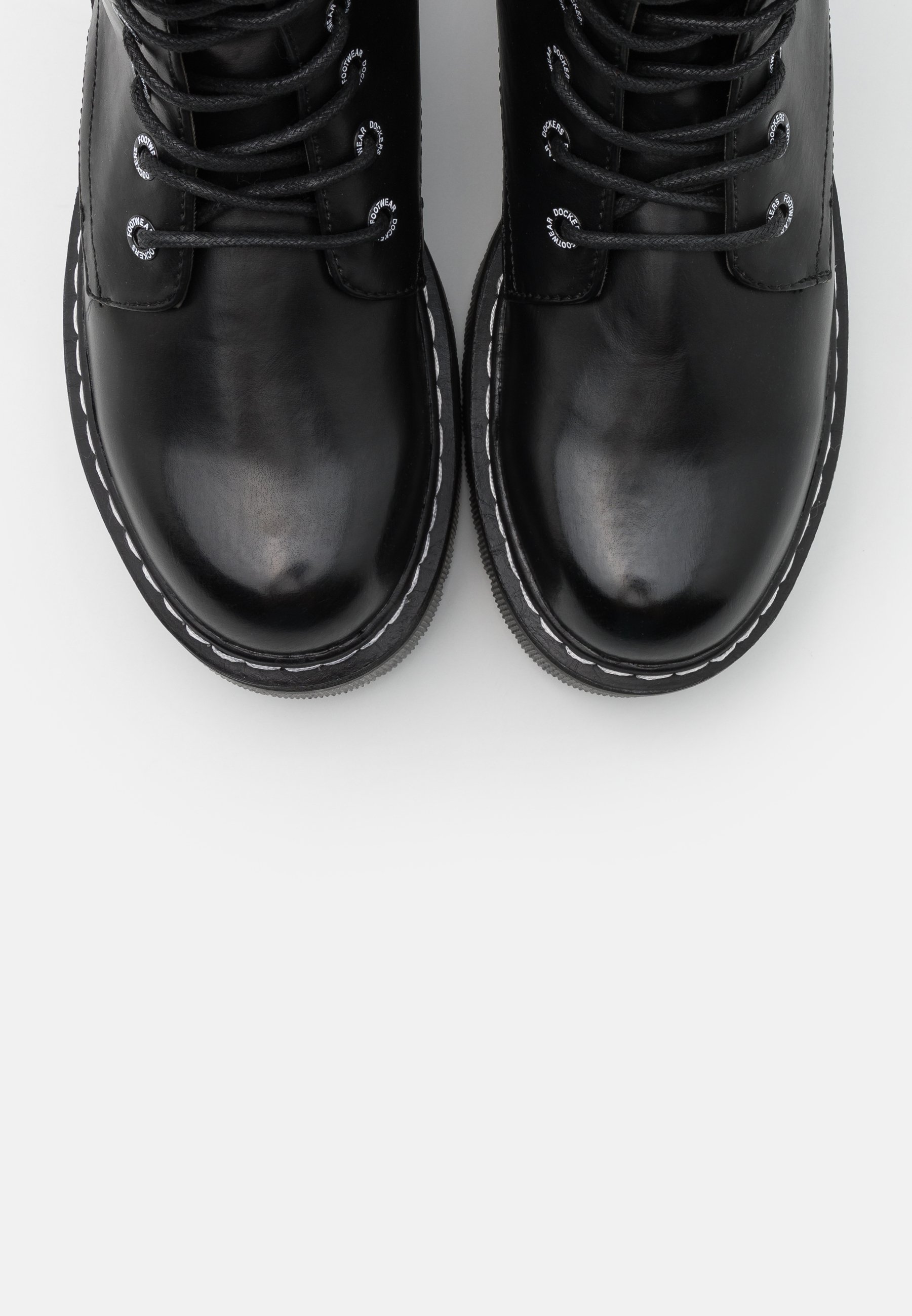 Dockers by Gerli Botas con plataforma - schwarz/negro - Zalando.es