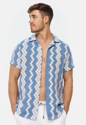 INDICODE JEANS, INDICODE JEANS HEMD KURZARM INCOSBY - Košeľa - blue
