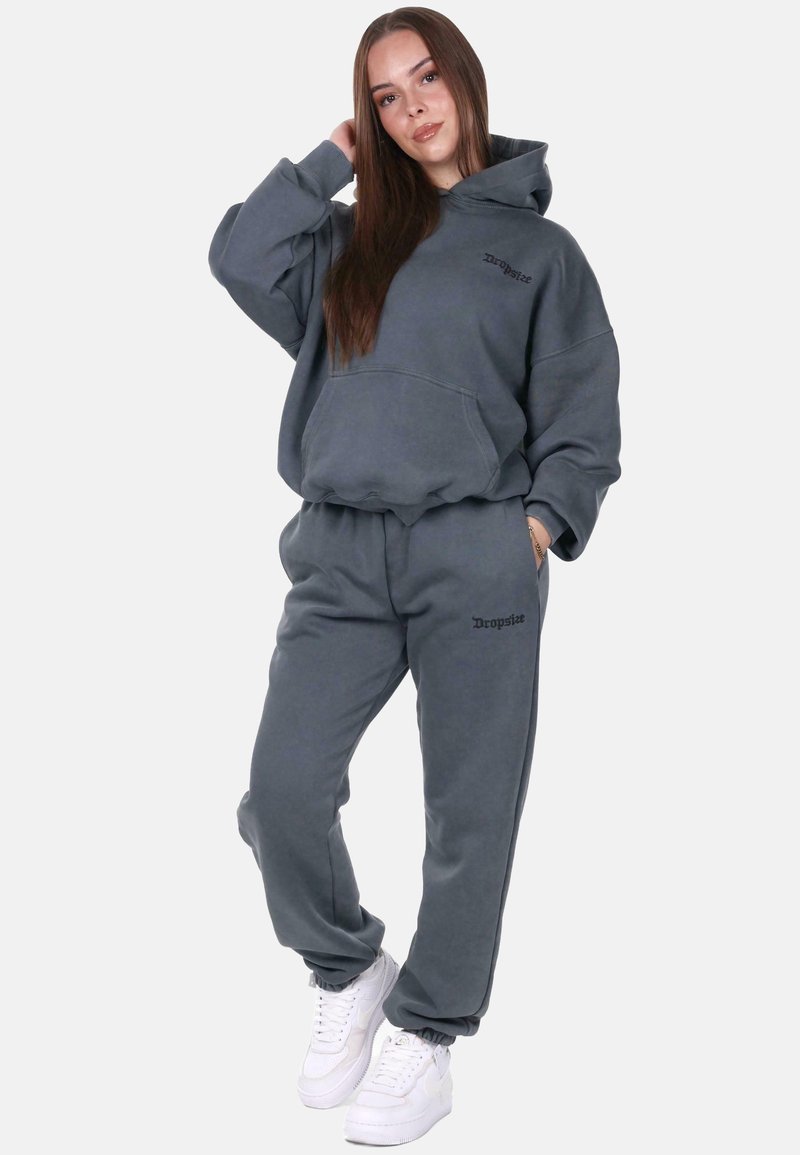 Dropsize JOGGER - Træningsbukser - washed grey black