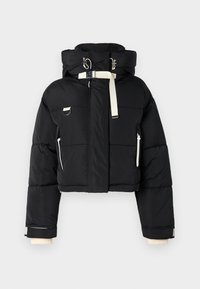 WILLOW IVY SHORT PUFFER - Dunjakker - black/soft white