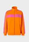 BLOCKED - Zip-up sweatshirt - orange/semi lucid fuchsia