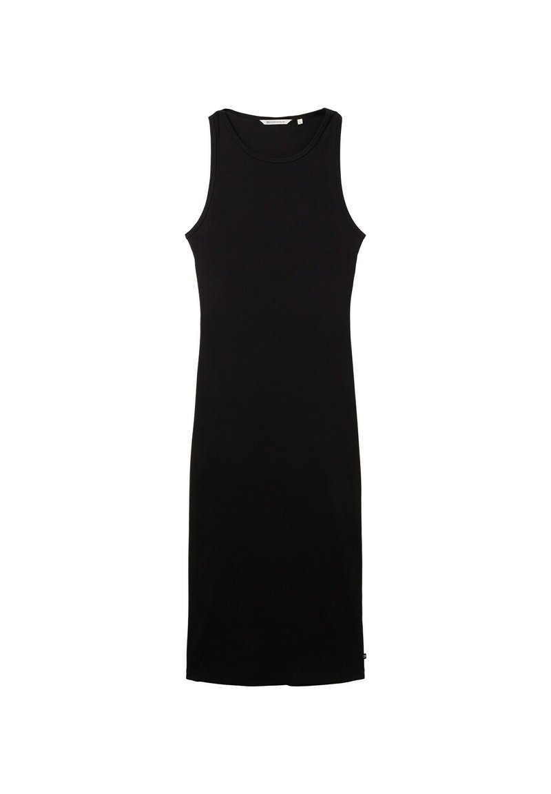 Tom Tailor Denim Gebreide jurk zwart