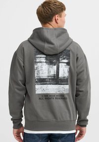 Solid SDHENNE - Zip-up sweatshirt - iron gate
