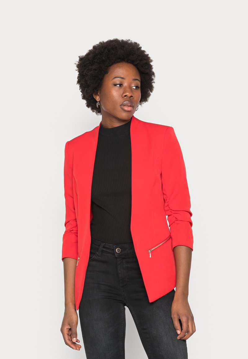 VILA VIJOY - Blazer - mars red