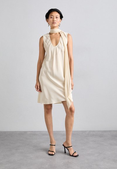 Helmut Lang SCARF - Robe de jour - oat