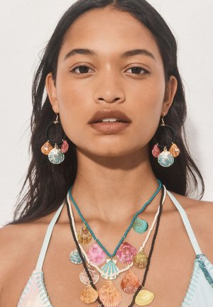 Next, SHELL DROP - Earrings - turquoise blue