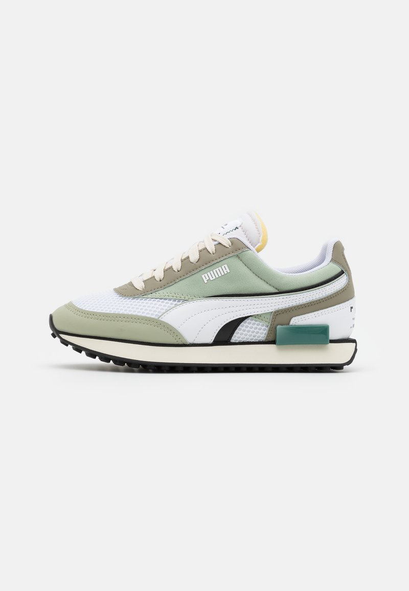 Puma Future Rider Double V2 Re Gen Trainers White Vetiver Desert Sage White Zalando Co Uk