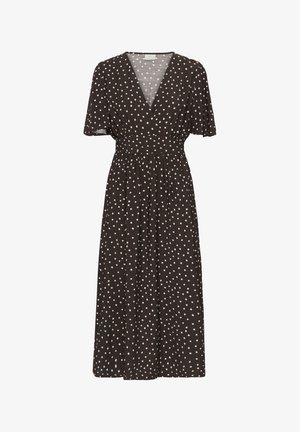 Kaffe, KANADIRA - Robe de jour - coffee bean turtledove dot