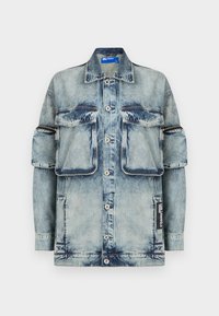 UTILITY JACKET - Denimová bunda - tinted visual washed blue