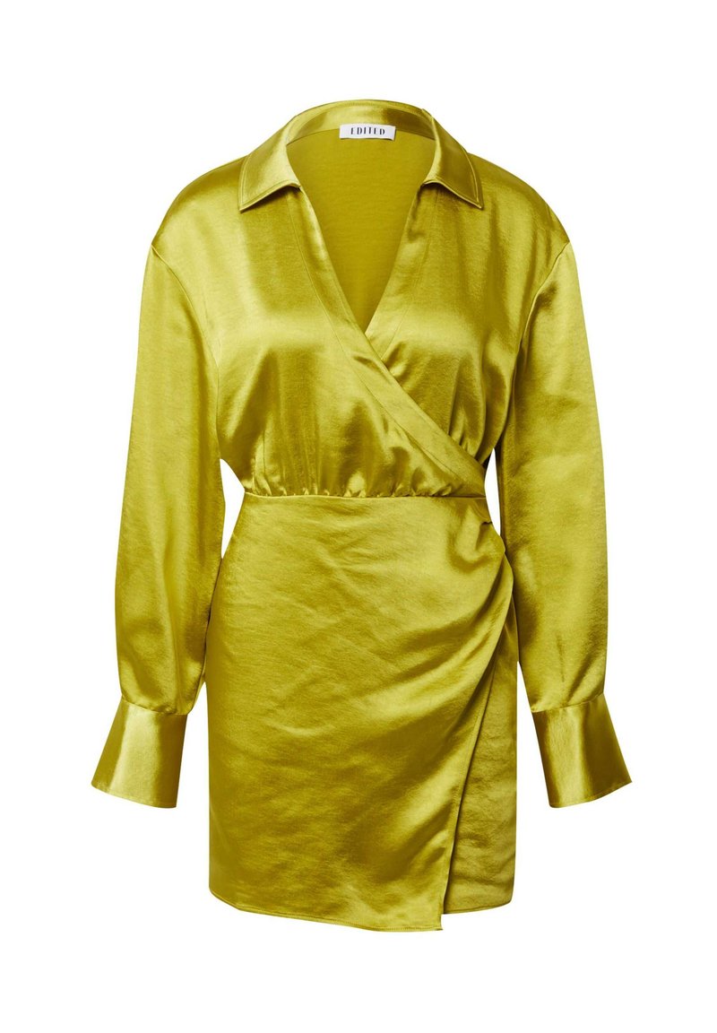 EDITED Cocktailjurk neongroen