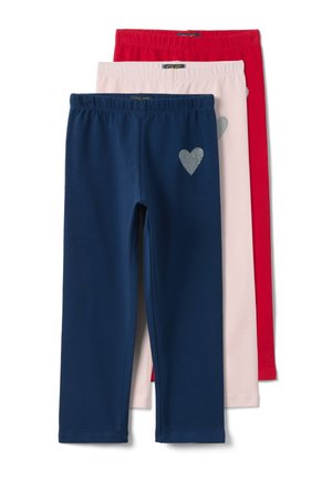 OVS, 3-PACK  - Legging (type pantalon) - blue pink red