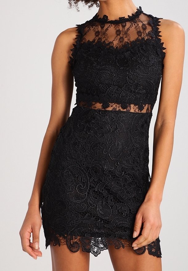 Missguided Day dress - black - (Pre-owned) - Zalando.ie Missguided Day dress - black - (Pre-owned) - Zalando.ie