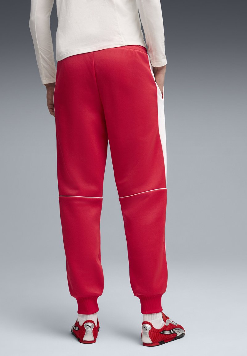 Puma SCUDERIA FERRARI JOGGING - Teplákové kalhoty - rosso corsa