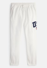 OLYMPICS FLAG FLEECE SWEATPANT - Teplákové kalhoty - white