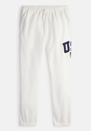 OLYMPICS FLAG FLEECE SWEATPANT - Treningo apatinė dalis - white
